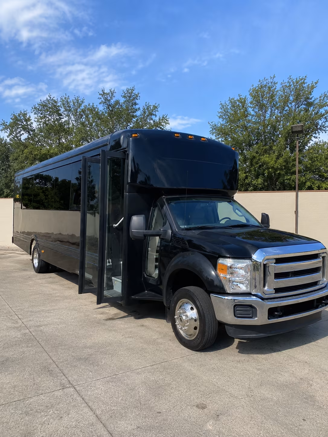 Bakersfield Private Event Transportation party bus interior