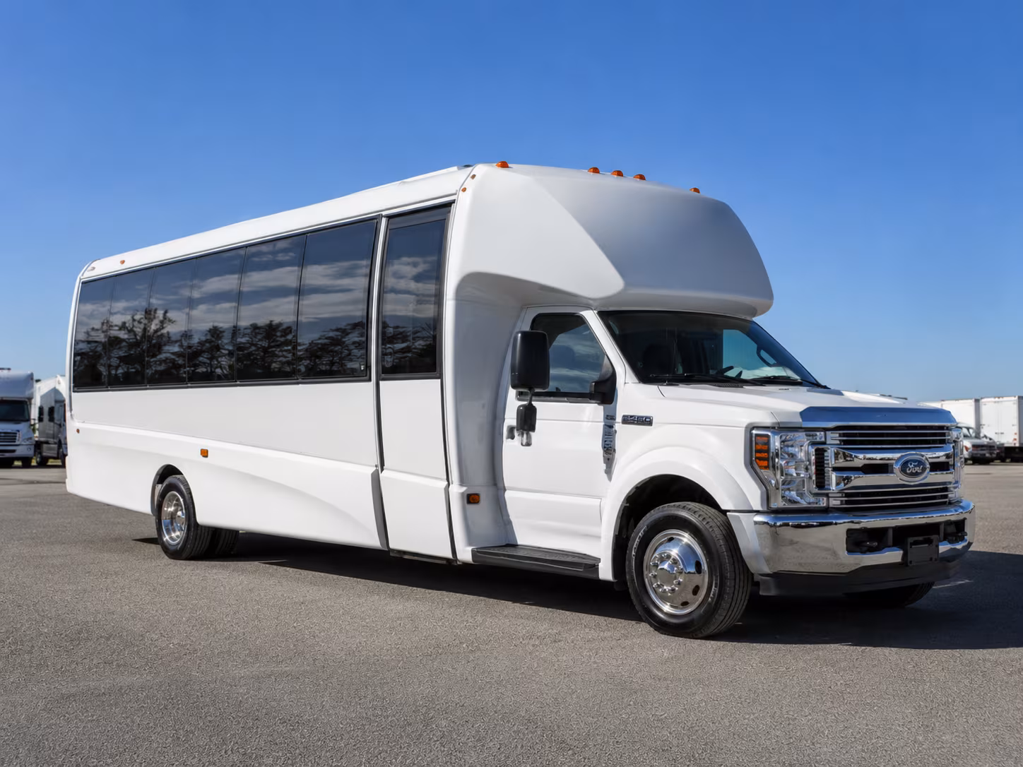Bakersfield School Event Transportation party bus interior