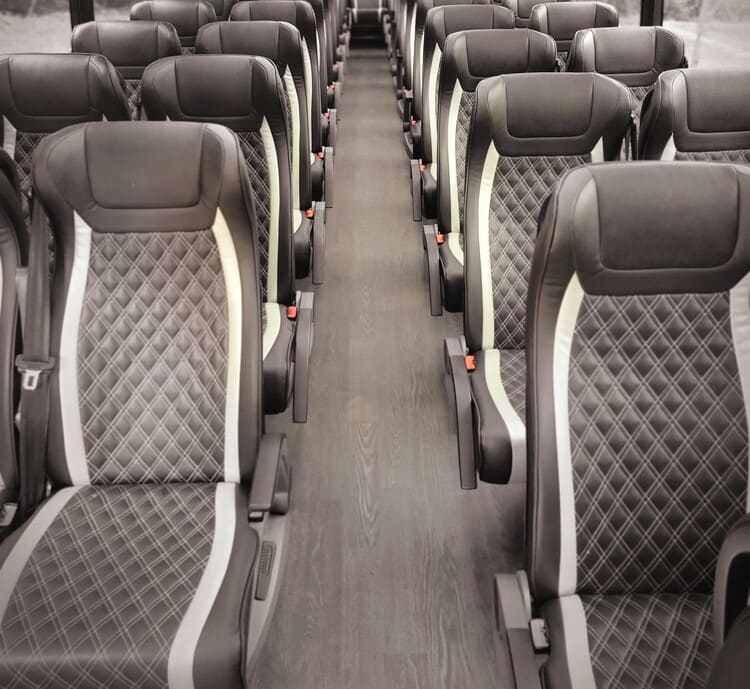 charter bus rental Visalia California