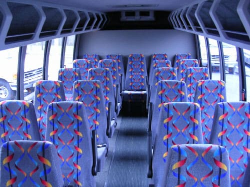 Visalia 15-35 Passenger Minibuses Interior