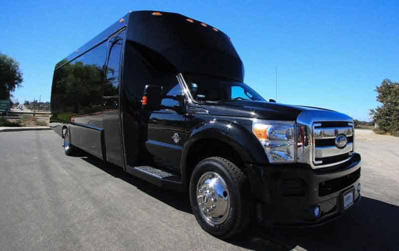 Visalia 30 Passenger Party Bus Black